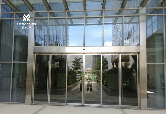 不銹鋼邊框自動門 不銹鋼邊框自動門